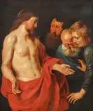 Neîncrederea lui Toma by sec. Xix Școală Italiană, ulei pe pânză, offered Sep 2021