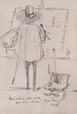 Sever Frențiu, Pictor în plein-air