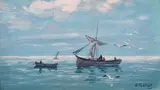 Dimitrie Florian, Plecarea la pescuit