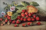Elena Müller-Stăncescu, Natură statică cu căpșuni