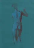 Ion Iancuț, Nud albastru