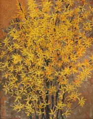 Flori de câmp by Nicolae Drăgușin, 1990, ulei pe carton, sold Sep 2021