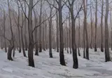 Nicolae Tempeanu, Pădure, ulei pe carton