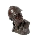 Richard Hette, Soldat, bronz