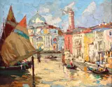 Rudolf Négely, Vedere spre Santa Maria della Salute