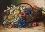 Petre Bărcănescu, Flori de câmp, ulei pe carton