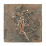 Ion Mândrescu, Roata timpului, 1986, bronz