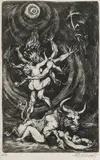 Marcel Chirnoagă, Scenă mitologică, acvaforte și acvatintă