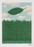 The Sphinges Choir by René Magritte, cromolitografie, sold Jul 2021