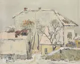 Nicolae Blei, Peisaj de iarnă
