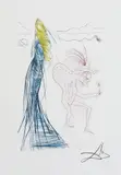 Frocin, piticul cel rău by Salvador Dalí, cromolitografie, sold Jul 2021