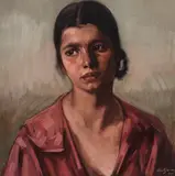 Petre Bulgăraş, Portret de fată