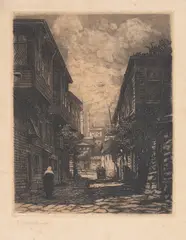 Richard Canisius, Tătăroaice la Mangalia, acvaforte și acvatintă