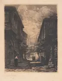 Richard Canisius, Tătăroaice la Mangalia, acvaforte și acvatintă