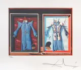 Haine de zi și de noapte by Salvador Dalí, cromolitografie, sold Jul 2021