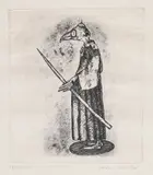 Ștefan Câlția, Călător, acvaforte și gravură cu acul