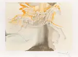 Pégase by Salvador Dalí, cromolitografie, sold Jul 2021