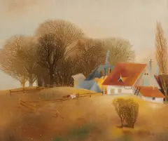 Vara by Virgil Mancaş, ulei pe pânză, sold Jul 2021