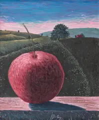 Recoltă by Ion Dumitriu, 1997, ulei pe pânză, sold Jul 2021