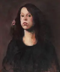 Cornel Antonescu, Spaniolă, 1982, ulei pe pânză