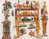 Ofrandă by Ștefan Pelmuș, 2016, ulei pe pânză, sold Jul 2021