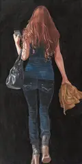 Roman Tolici, Nobody (IV), 2011, ulei și tempera pe pânză