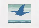 Sărutul by René Magritte, cromolitografie, sold Jun 2021