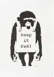 Banksy, Keep It Real, litografie