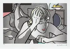 Gânduri by Roy Lichtenstein, cromolitografie, sold Jun 2021