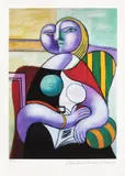 Scrisoarea by Pablo Picasso, cromolitografie, sold Jun 2021