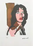 Andy Warhol, Mick Jagger, cromolitografie