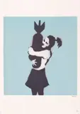 Banksy, Bomb Hugger, cromolitografie