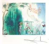 Primăvara by Salvador Dalí, cromolitografie, sold Jun 2021