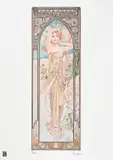 Alphonse Mucha, Lumina zilei, cromolitografie