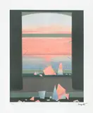 Lumea imaginilor by René Magritte, cromolitografie, offered Jun 2021