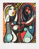 În oglindă by Pablo Picasso, cromolitografie, sold Jun 2021