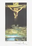 Hristos pe cruce by Salvador Dalí, cromolitografie, sold Jun 2021