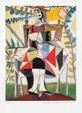Portret în grădină by Pablo Picasso, cromolitografie, sold Jun 2021