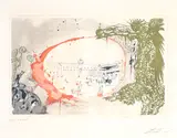 Viziunea Paradisului by Salvador Dalí, litografie în culori, sold Jun 2021