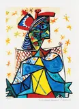 Portret de femeie by Pablo Picasso, cromolitografie, sold Jun 2021