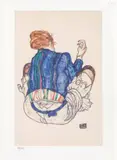 Egon Schiele, Așteptare, cromolitografie