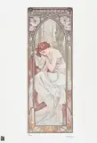 Alphonse Mucha, Odihna nopții, cromolitografie