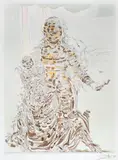 Explodarea Madonnei by Salvador Dalí, litografie în culori, sold Jun 2021
