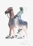 Cavaler by Salvador Dalí, cromolitografie, sold Jun 2021