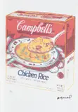 Andy Warhol, Campbell's Chicken with Rice Soup, cromolitografie