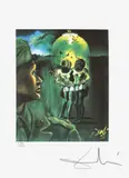Campanie împotriva bolilor venerice în timpul celui De-al Doilea Război Mondial by Salvador Dalí, cromolitografie, sold Jun 2021