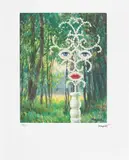 Shéhérazade by René Magritte, cromolitografie, sold Jun 2021