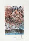 Cap de particule deasupra satului Cadaques by Salvador Dalí, cromolitografie, sold Jun 2021