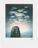 Bal mascat by René Magritte, cromolitografie, sold Jun 2021