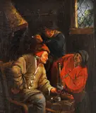 Manieră Egbert van Heemskerk, O afacere bună, ulei pe lemn